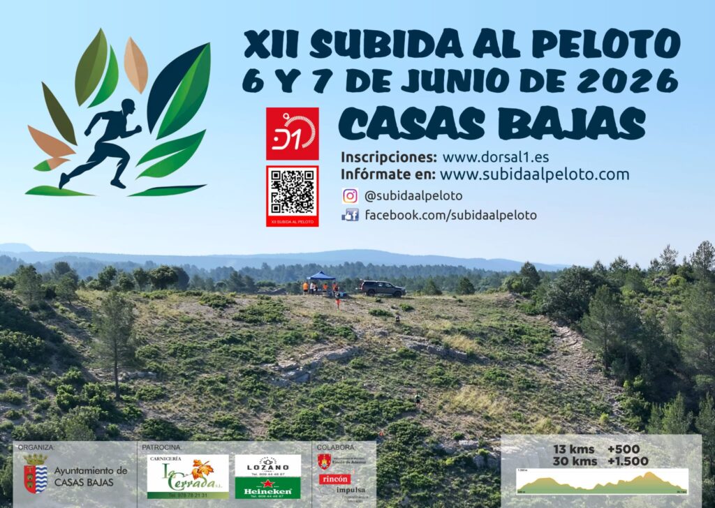 Cartel XII Subida al Peloto 2026